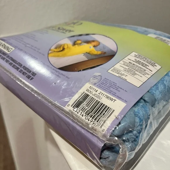 Nojo Coral Fleece Sheet Saver - Blue - Picture 7 of 7